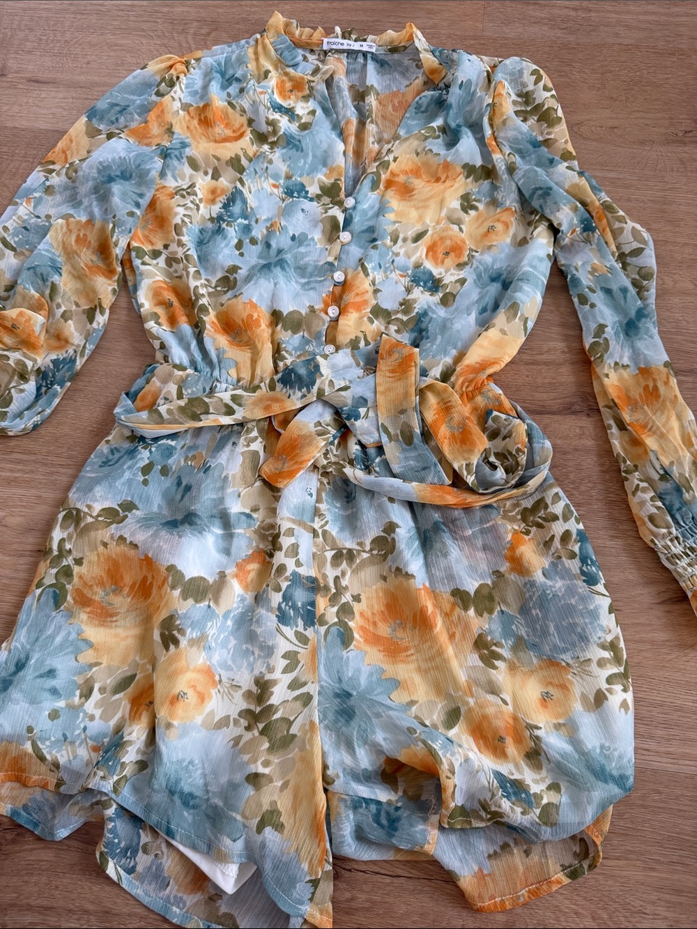 FRAICHE BY J
Erica Floral Long Sleeve Romper - Picture 2 of 5